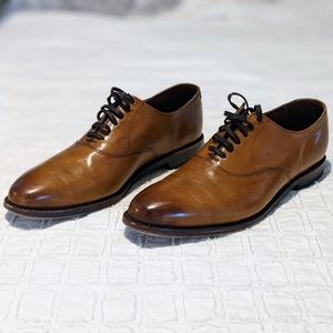 Allen Edmunds Carlyle walnut shoes